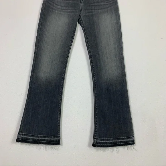 Hudson Holly Flare High Waist Black Jean Sz 25 - Picture 3 of 10